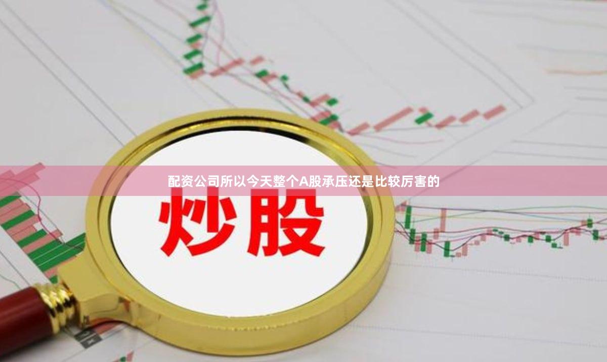 配资公司所以今天整个A股承压还是比较厉害的